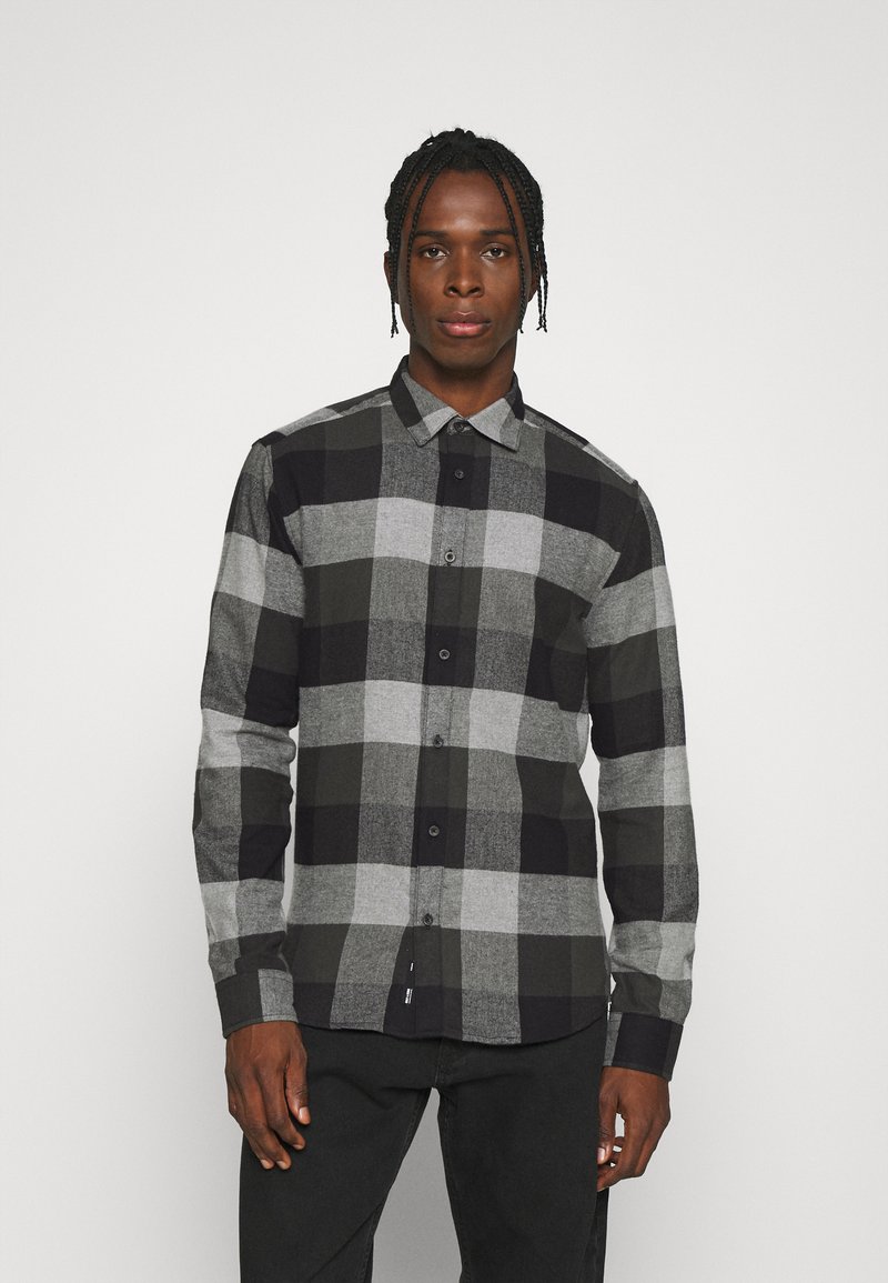 Only & Sons ONSGUDMUND LIFE CHECK SHIRT - Camisa - peat