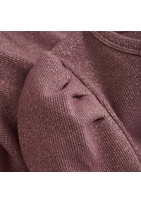 Minymo LS GLITTER - Strickkleid - deco rose