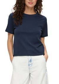 s.Oliver T-shirt basic - tiefblau