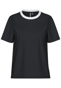 PCRIA SOLID TEE - Basic T-shirt - black