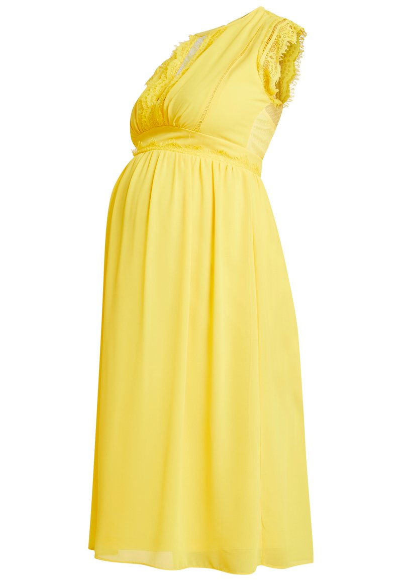 TFNC Maternity Cocktailjurk geel