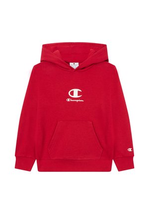 Felpa con cappuccio - red