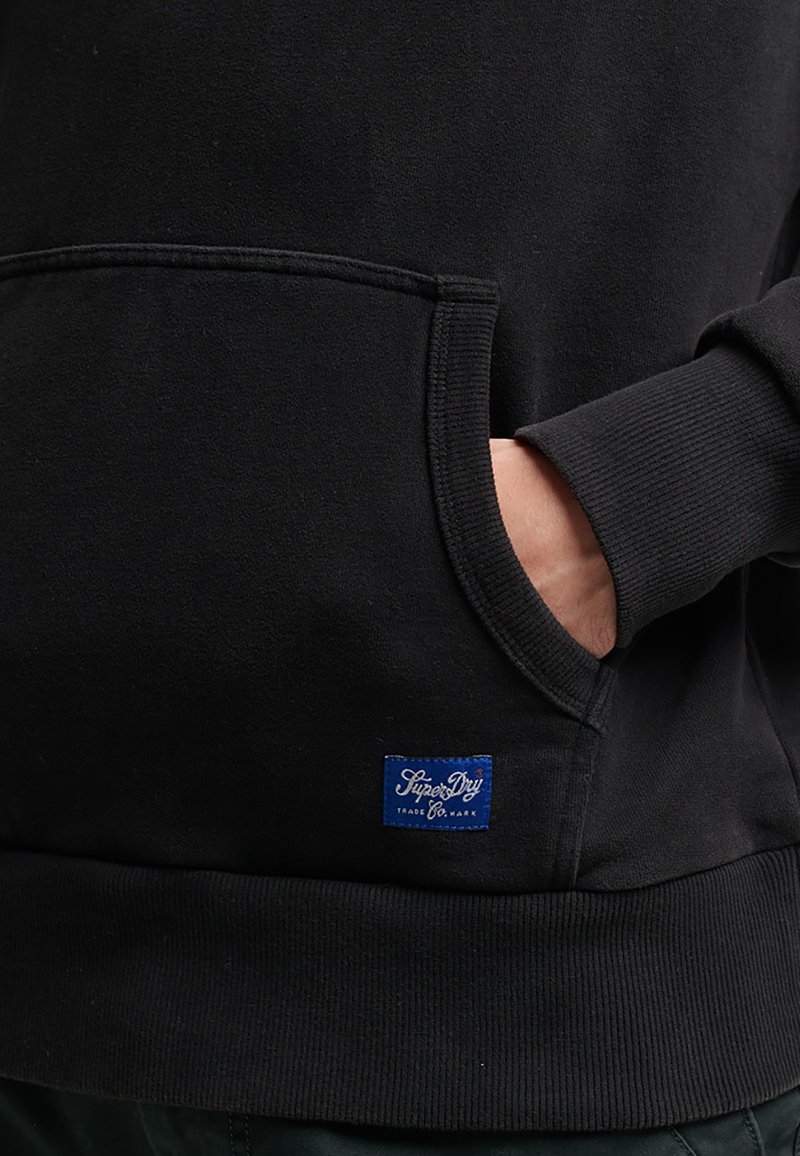 Herren Kapuzenpullover | Superdry VINTAGE TANGLED Kapuzenpullover black/schwarz - IQ39991 Herren Kapuzenpullover | Superdry VINTAGE TANGLED Kapuzenpullover black/schwarz - IQ39991