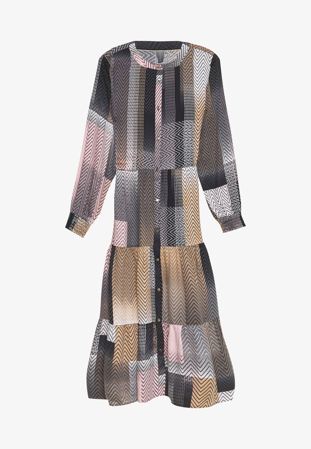 SAHAR LONG DRESS - Shirt dress - black