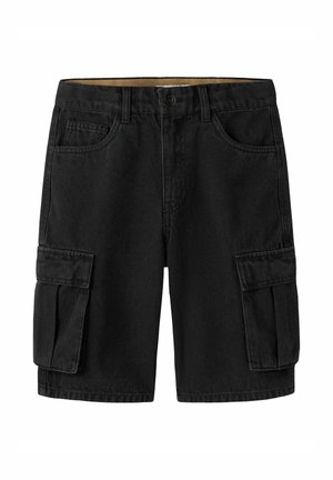 Name it BERMUDASHORTS BAGGY FIT - Denimové šortky - black denim