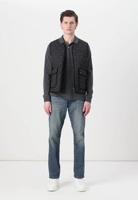TOM TAILOR MARVIN  - Vaqueros rectos - clean mid stone blue denim