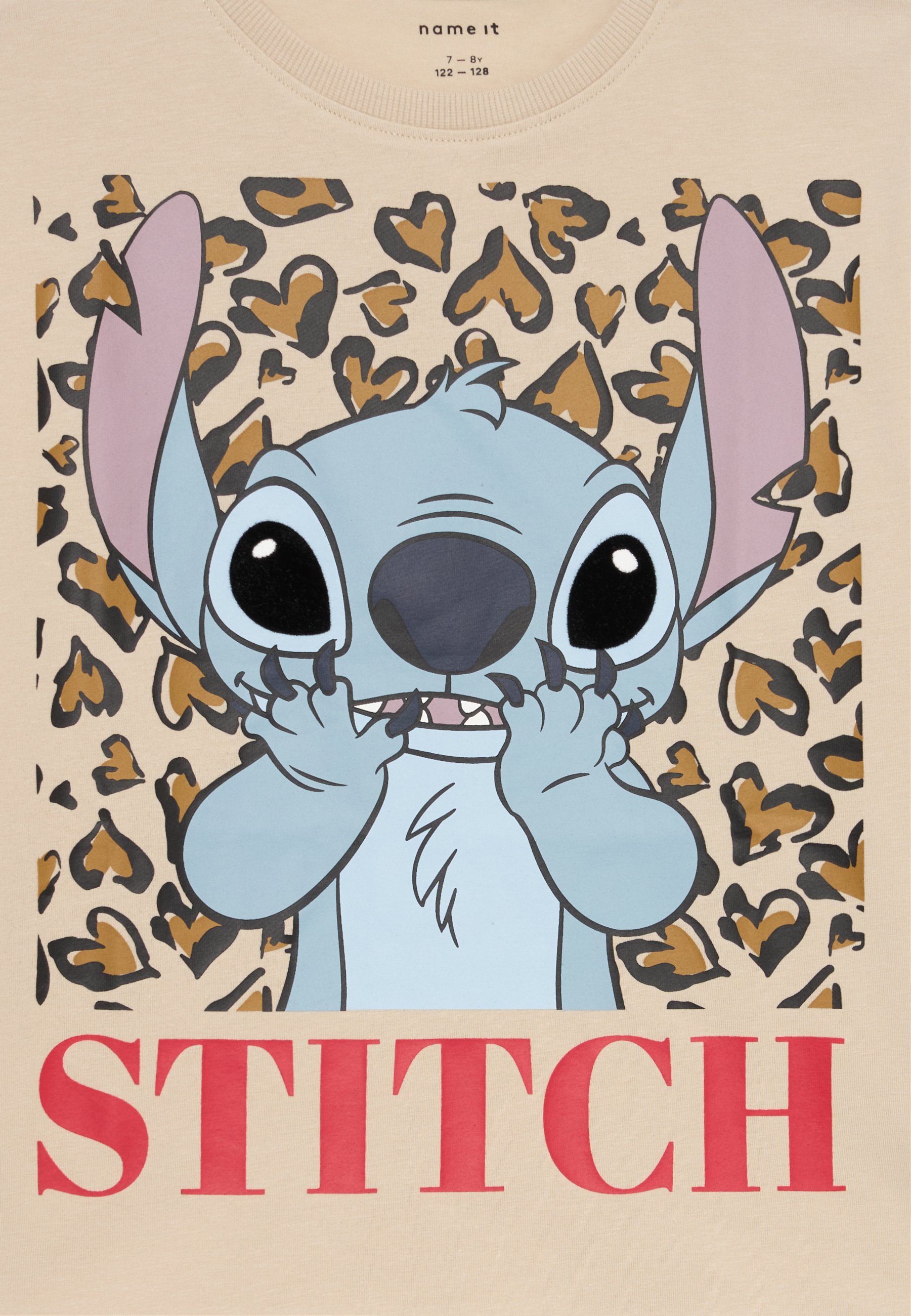 Name it NKFJIXI STITCH - Print T-shirt - peyote/beige - Zalando.ie