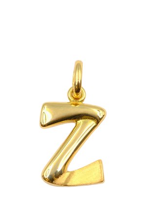 BUCHSTABE Z - Anhänger - gelbgold-coloured