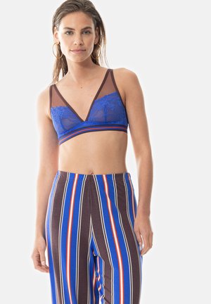 Triangle bra - electric blue