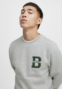Blend BHSWEATSHIRT - Felpa - stone mix