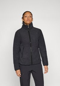 Jack Wolfskin HIGH CURL - Jakna od flisa - black