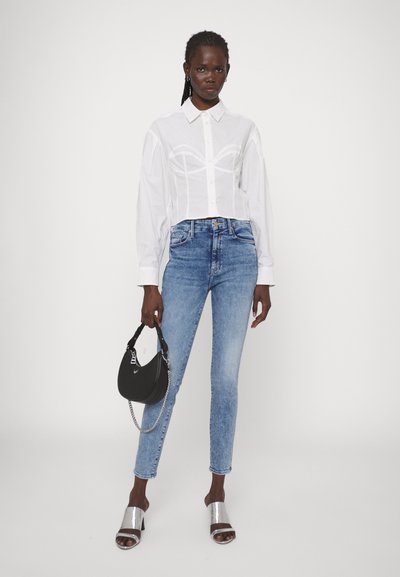 Mother ON THE ROAD - Skinny-Farkut - blue denim