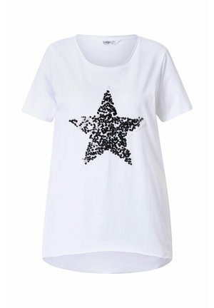 Angel of Style, A-LINIE PAILLETTEN-STERN - Triko s potiskem - snow white