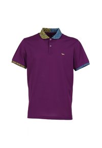 MEZZA MANICA CON COLLO A FANTASIA - Polo majica - viola