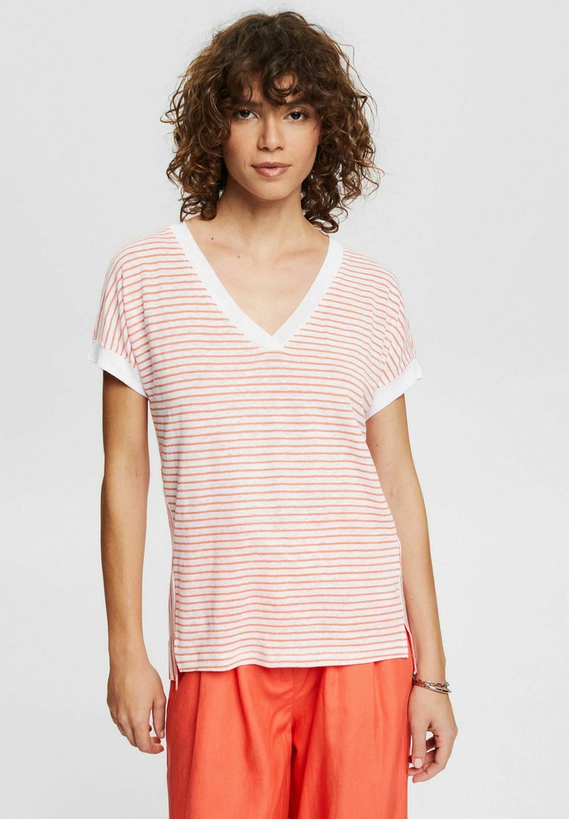 Damen T-Shirts | Esprit Collection T-Shirt print white/weiß - HX05865 Damen T-Shirts | Esprit Collection T-Shirt print white/weiß - HX05865