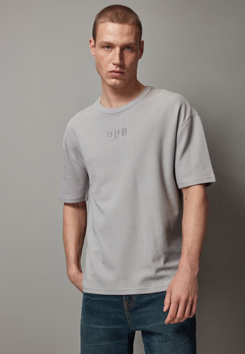 Next Camiseta estampada - light grey