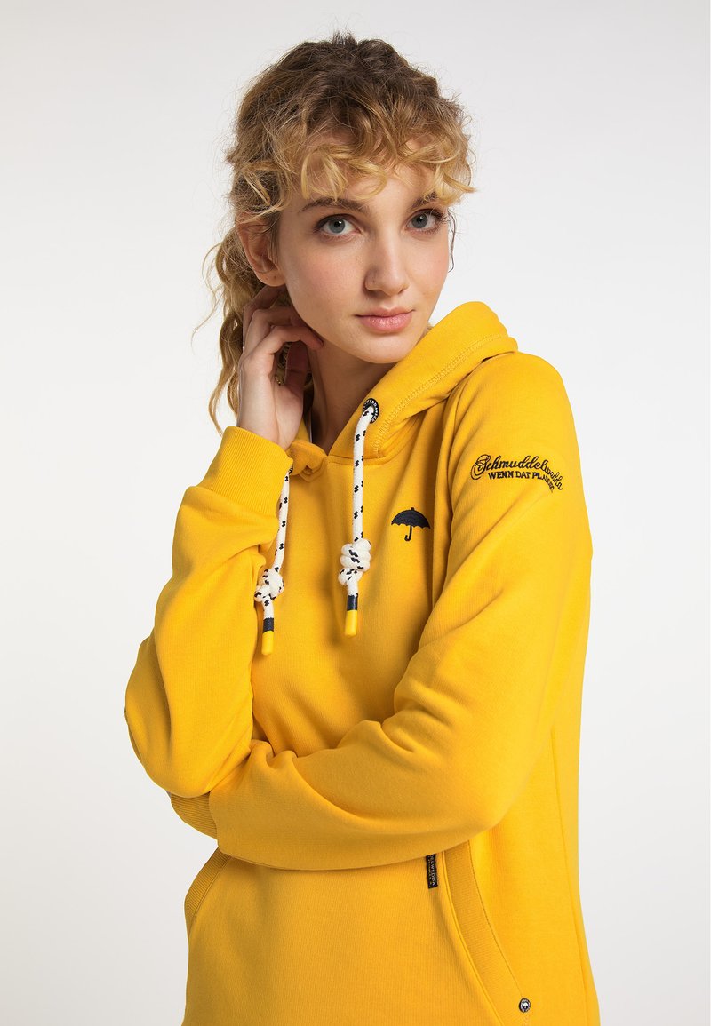 Damen Sweatshirts | Schmuddelwedda SCHMUDDELWEDDA NAHIMA Kapuzenpullover sonnengelb/gelb - NO34297 Damen Sweatshirts | Schmuddelwedda SCHMUDDELWEDDA NAHIMA Kapuzenpullover sonnengelb/gelb - NO34297