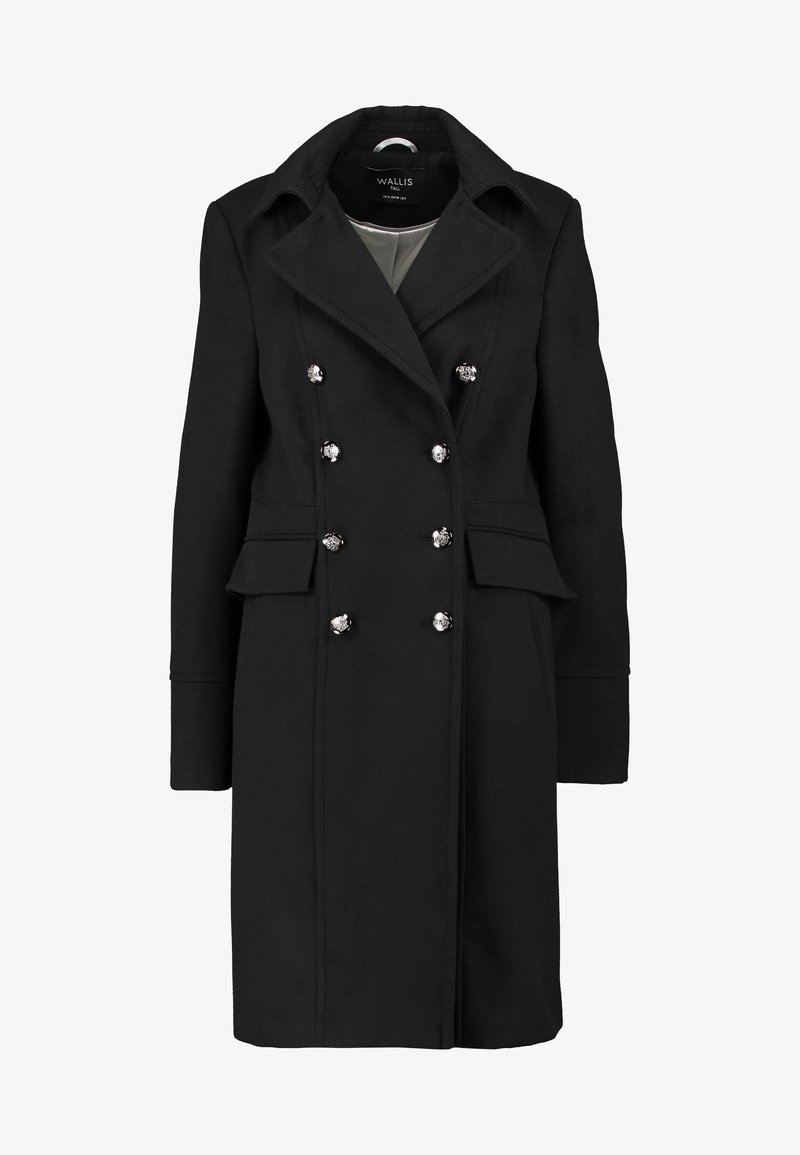 Wallis Tall MILITARY COAT Kåpe frakk black Zalando.no Wallis Kåpe frakk black Zalando.no