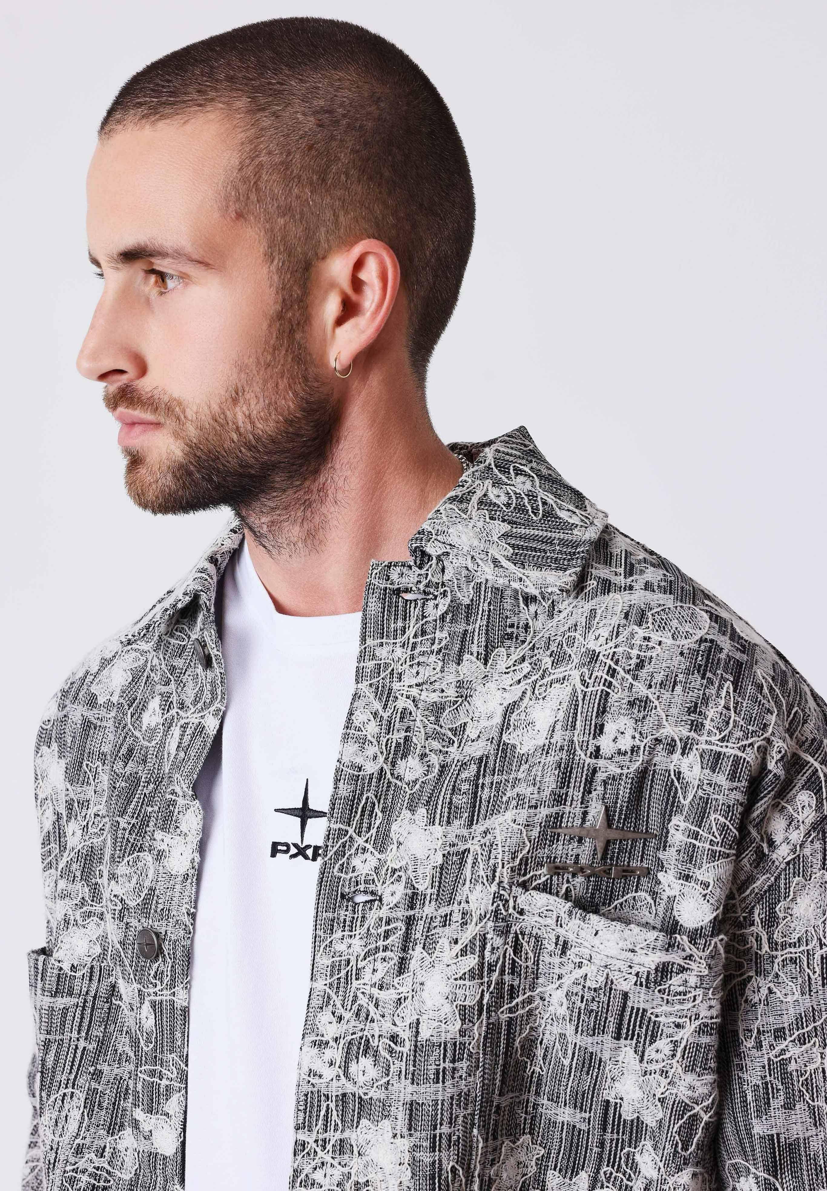 Project X Paris TEXTURED - Summer jacket - gris/stone - Zalando