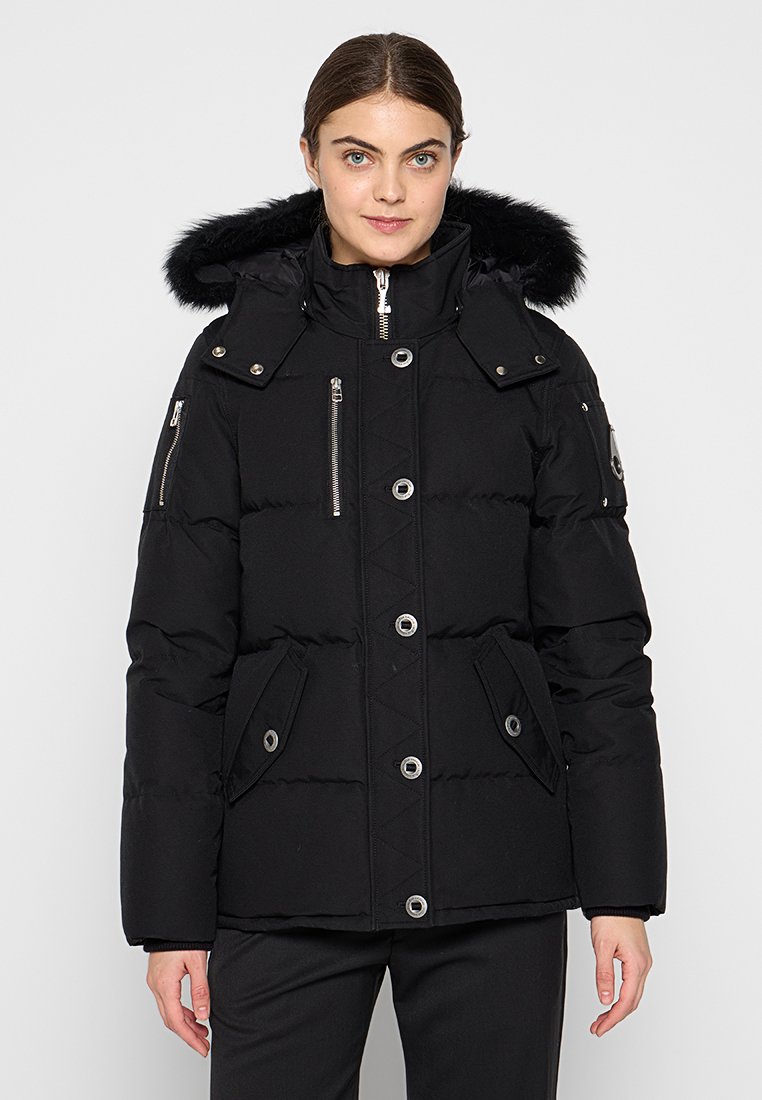 Moose Knuckles Gewatteerde jas zwart