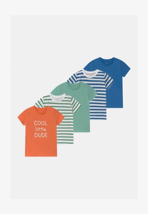 NBMBJARKE 5 PACK - T-shirt con stampa - melon