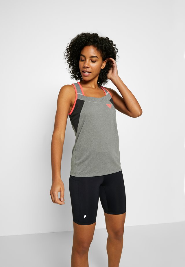 VERT TANK - Top - quiet shade melange
