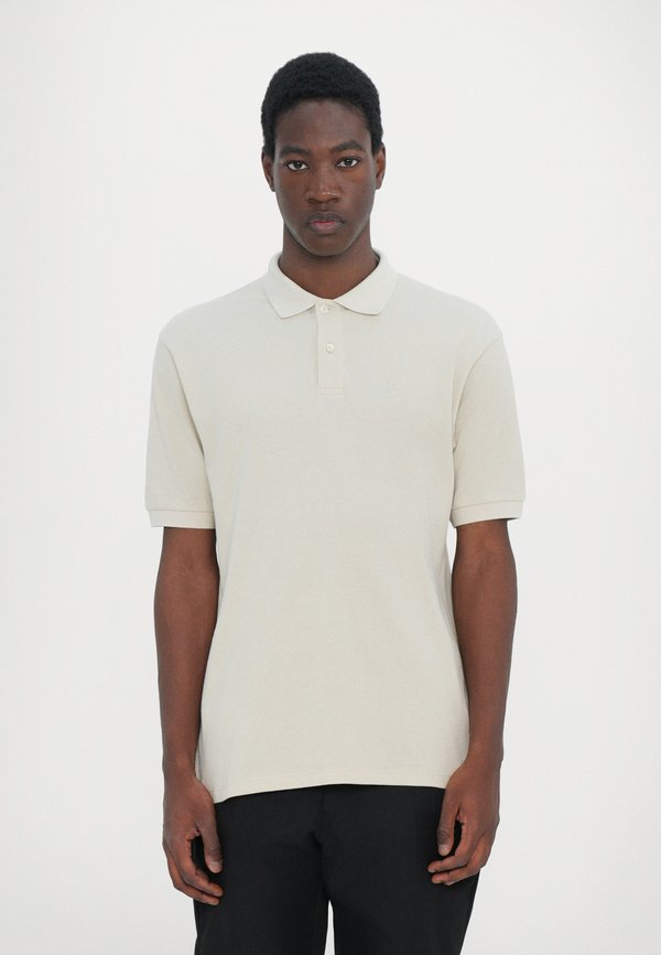 SHORT SLEEVE - Polo shirt - lime beige
