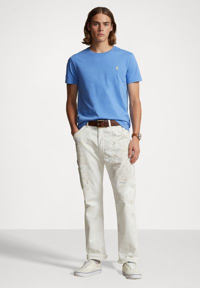 Polo Ralph Lauren CUSTOM SLIM FIT JERSEY CREWNECK T-SHIRT - Basic póló - summer blue