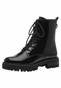 Tamaris Stivaletti con plateau - black