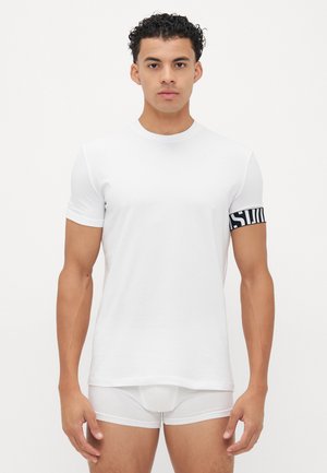 NEOCLASSIC LOGO ROUND NECK  - Caraco - white/black