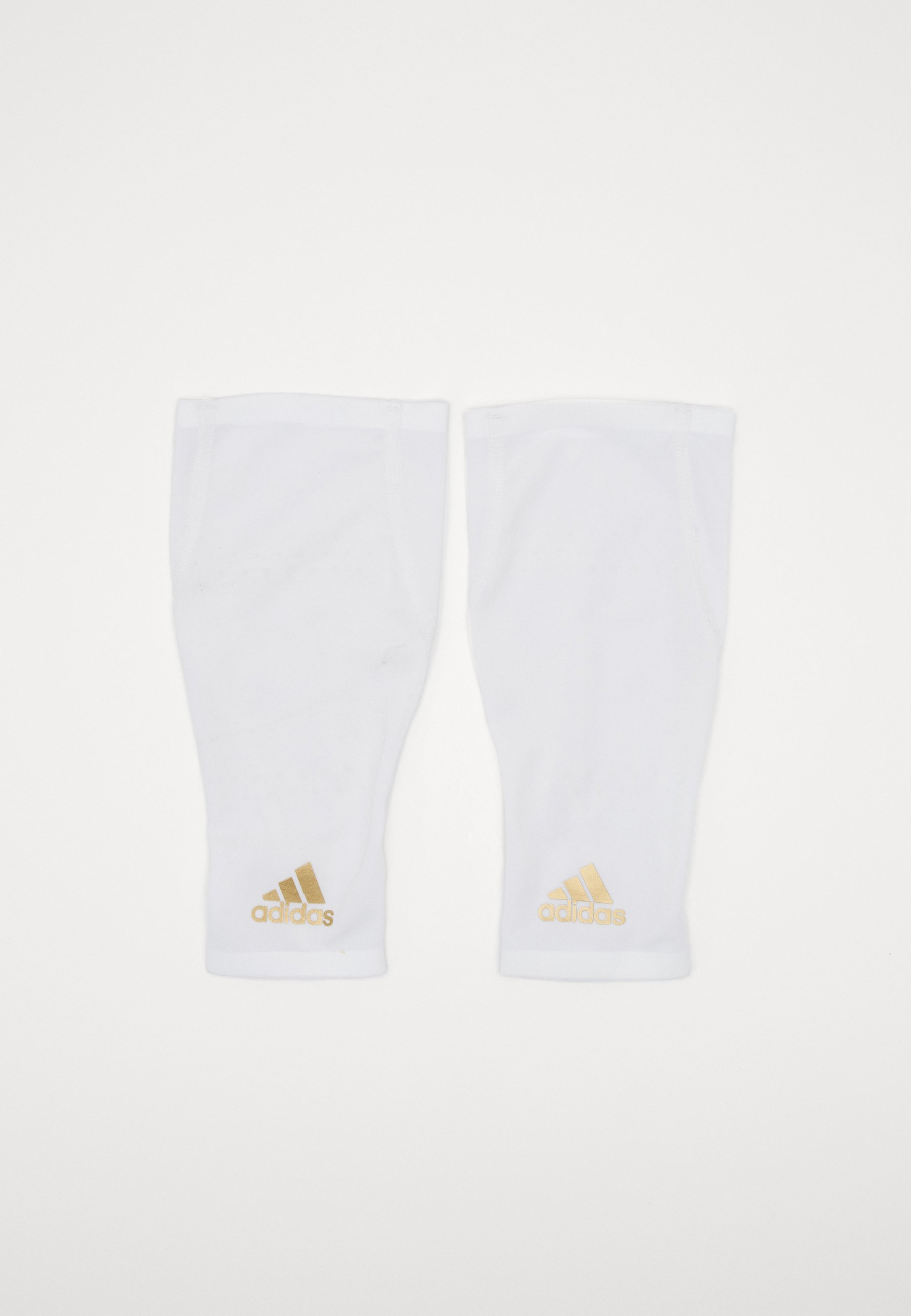 adidas Performance X SG PRO - Schienbeinschoner - white/gold/silver/weiß -  Zalando.de