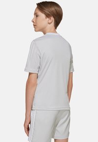 adidas Performance T-Shirt print - grauweiss