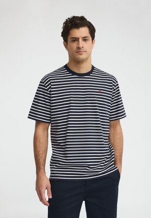 Polo Club RIGBY BORNEO - T-Shirt print - navy/ecru