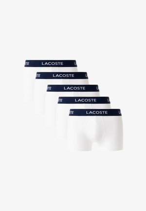 Lacoste, TRUNK - CORE ESSENTIALS 5 PACK - Alsónadrágok - blanc