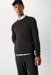 Marc O'Polo CREWNECK - Neule - black