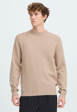 CFANDRO - Strickpullover - silver mink melange