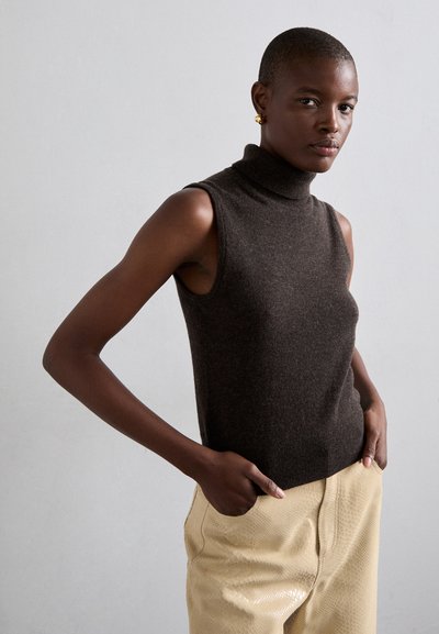 By Malene Birger CAILYS - Nahkpüksid - beige