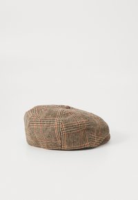 Brixton BROOD SNAP UNISEX - Kootud müts - light brown/cranberry