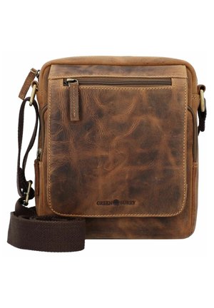Greenburry VINTAGE UMHÄNGE - Umhängetasche - brown