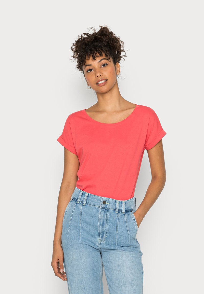 VILA VIDREAMERS NEW NOOS - T-shirt básica - diva pink