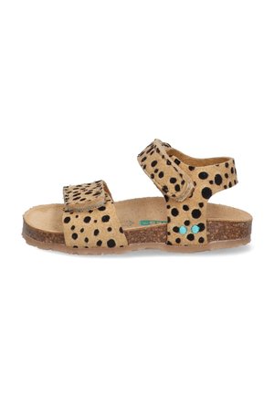 BIMI BEACH - Sandalen - beige print