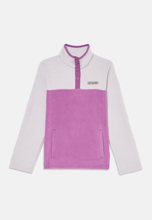 TEENS SNAP PULL-OVER - Sweat polaire - razzle/lavender pearl