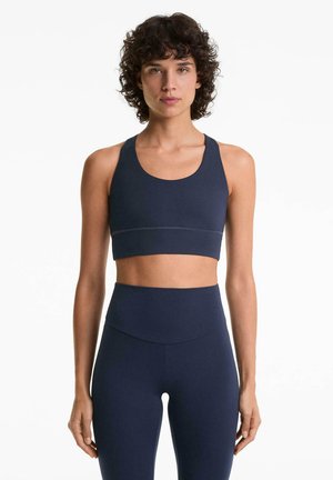 STRAPPY BACK - Sport-BH med lätt stöd - metallic blue