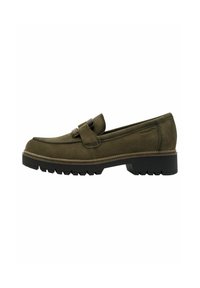 Unselected, olive