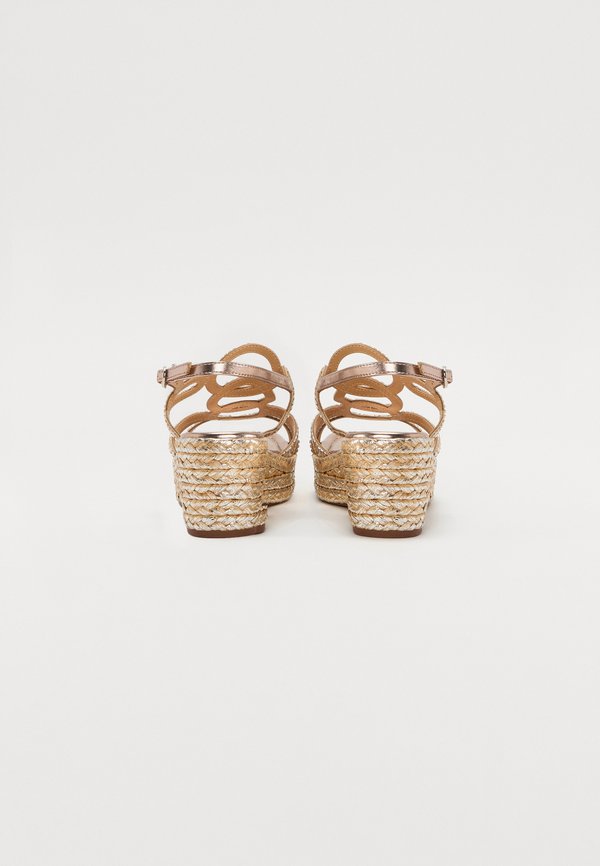 Platform sandals - bronce3