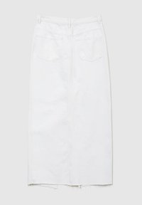Calliope LUNGA IN DENIM - Gonna lunga - bianco