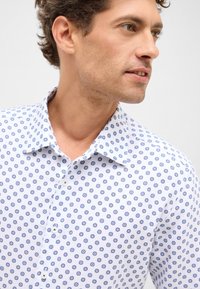 Eterna LINEN SHIRT - SLIM FIT - Overhemd - blau