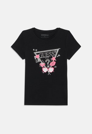 JUNIOR - Tricou cu imprimeu - jet black