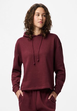 CHILLI HOODIE - Luvtröja - tawny port