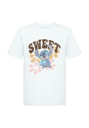 LILO AND STITCH - SWEET - Print T-shirt - white